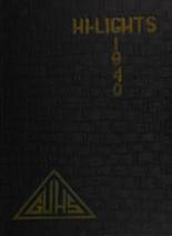 1940 Galt High School Yearbook from Galt, California cover image