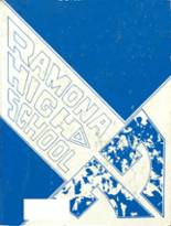 Ramona High School 1977 yearbook cover photo