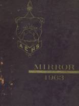 Arkansas City High School 1963 yearbook cover photo