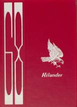 Hiland High School 1968 yearbook cover photo
