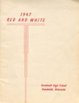 Humboldt High School 1947 yearbook cover photo