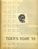 Aztec High School 1959 yearbook cover photo
