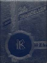 Rockhurst High School 1947 yearbook cover photo