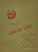 1963 Cedartown High School Yearbook from Cedartown, Georgia cover image