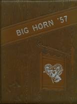 Hardin High School 1957 yearbook cover photo