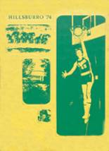 Hillsboro High School 1974 yearbook cover photo