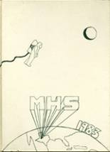 Monahans High School 1983 yearbook cover photo