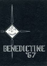 Benedictine High School 1967 yearbook cover photo