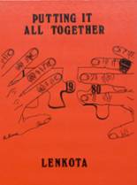 Lennox High School 1980 yearbook cover photo