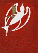 St. Mary's High School 1964 yearbook cover photo