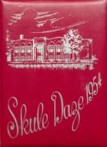 Pleasant Hill High School 1954 yearbook cover photo