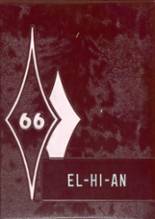 Elderton High School 1966 yearbook cover photo