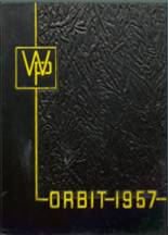 Wyoming Park High School 1957 yearbook cover photo