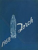St. Ladislaus High School 1958 yearbook cover photo