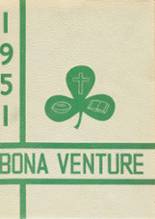 St. Bonaventure High School 1951 yearbook cover photo