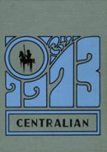 1973 Central Christian High School Yearbook from Kidron, Ohio cover image