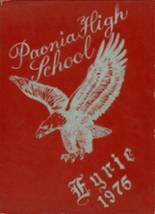 Paonia High School 1975 yearbook cover photo