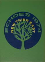 New Trier East High School 1974 yearbook cover photo