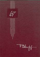 Poplar Bluff High School 1967 yearbook cover photo