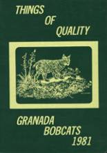 Granada High School 1981 yearbook cover photo