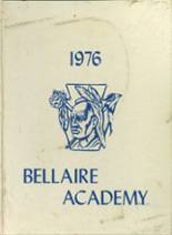 Bellaire Academy 1976 yearbook cover photo