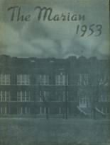 St. Mary's-Colgan High School 1953 yearbook cover photo