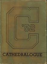 Cathedral Boys High School 1952 yearbook cover photo