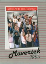 Marshall High School 1986 yearbook cover photo