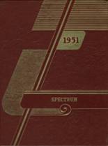 McHenry High School 1951 yearbook cover photo