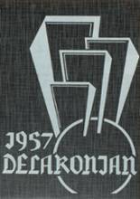 Detroit Lakes High School 1957 yearbook cover photo