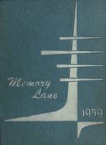 1959 Washington High School Yearbook from South bend, Indiana cover image