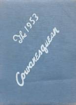 Cowanesque Valley High School 1953 yearbook cover photo