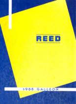 Reed High School 1988 yearbook cover photo