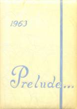 Notre Dame-Bishop Gibbons High School 1963 yearbook cover photo