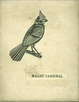 Waldo High School 1955 yearbook cover photo