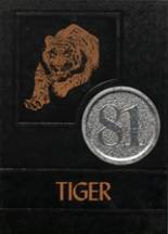 1981 Canton High School Yearbook from Canton, Oklahoma cover image