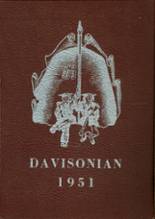 Davison High School 1951 yearbook cover photo