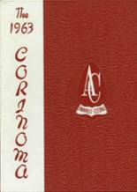 Annville-Cleona High School 1963 yearbook cover photo