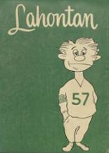 Churchill County High School 1957 yearbook cover photo