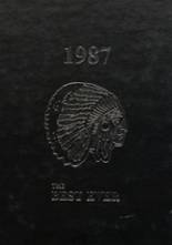 Leflore High School 1987 yearbook cover photo