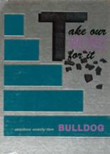 1992 Central High School Yearbook from Pollok, Texas cover image