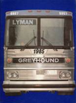 Lyman High School 1985 yearbook cover photo