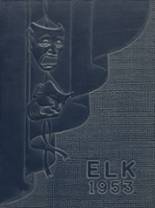 Elkhorn High School 1953 yearbook cover photo