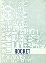 1971 Badger High School Yearbook from Badger, Minnesota cover image