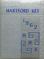 Hartford High School 1962 yearbook cover photo