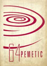Pemetic High School 1964 yearbook cover photo