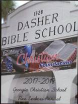Georgia Christian High School 2018 yearbook cover photo