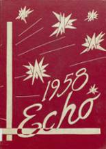 El Campo High School 1958 yearbook cover photo