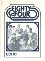 Wynot Public High School 1984 yearbook cover photo