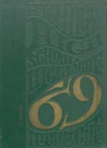 Benton High School 1969 yearbook cover photo
